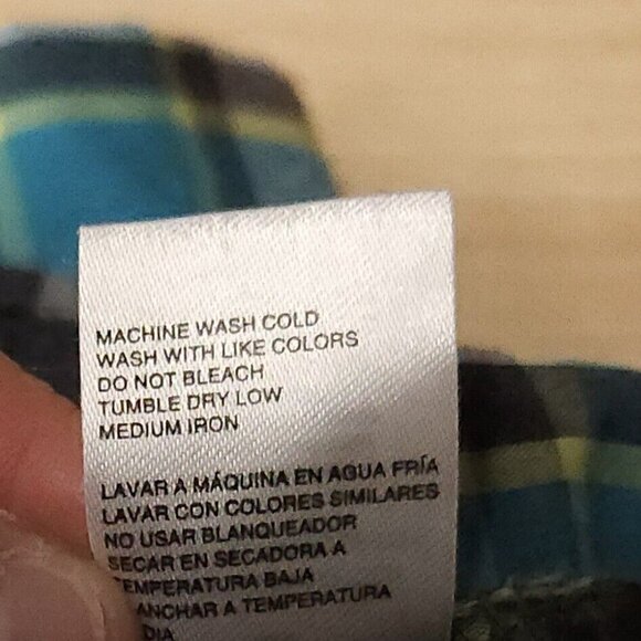 Toddler Boys Plaid And Denim Look Long Sleeve Button Down Bundle 2T - Picture 9 of 10